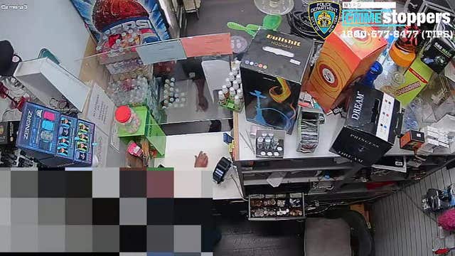 Queens smoke shop worker fends off armed gunman