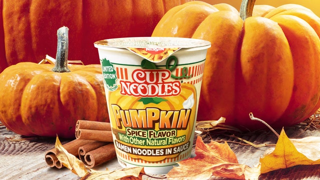 Pumpkin Spice Cup Noodles to hit Walmart shelves this October