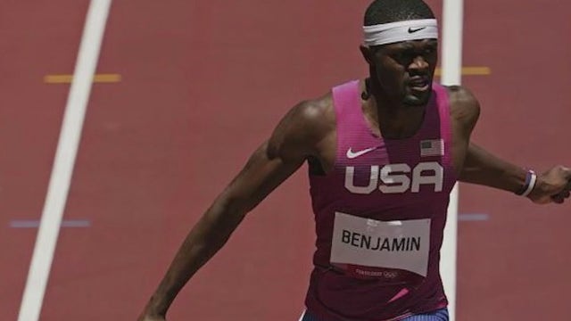 Olympic medalist Rai Benjamin inspires other Mount Vernon athletes