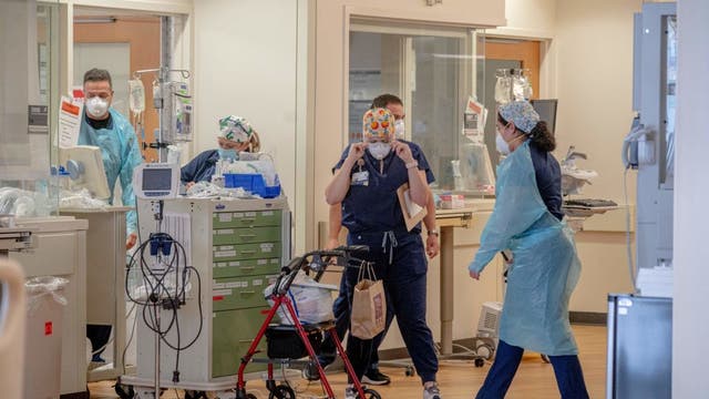 Louisiana hospitals full with COVID-19 patients hope for best as Ida hits