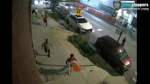 Group chases, brutally attack 2 men leaving bar