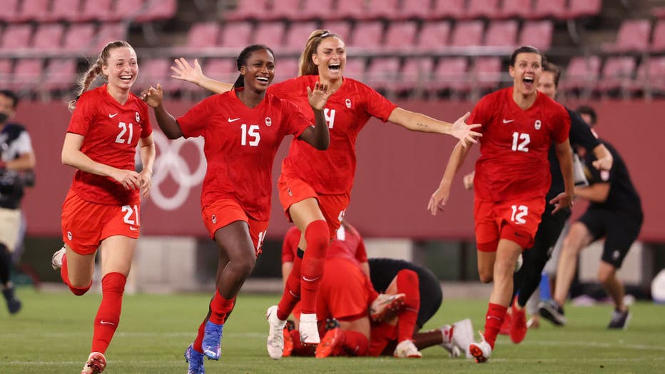 USA v Canada: Women's Football Semifinal - Olympics: Day 10
