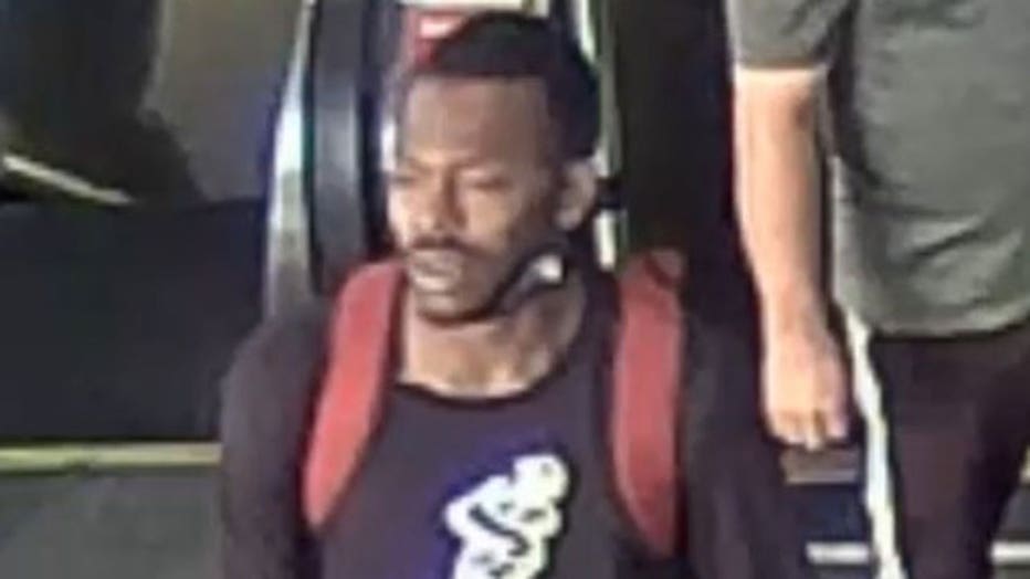 The NYPD released a photo of a man wanted for a shooting outside of Penn Station in Manhattan.