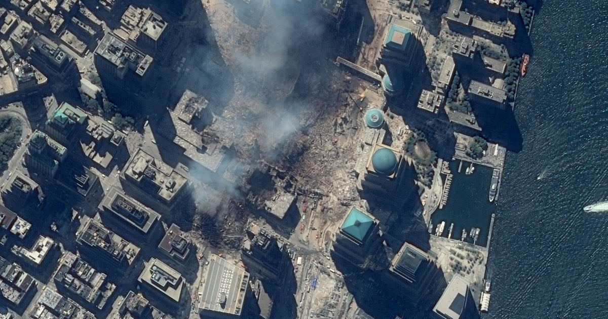 9/11 sites: Original satellite images show aftermath of terrorist