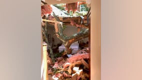 Wind and water devastates homes on Long Island as cleanup begins