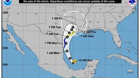Tropical storm warnings issued for Texas, Mexico as Nicholas forms in Gulf