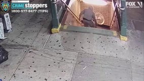 Video shows men who threw Citi Bike onto subway tracks