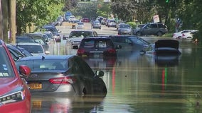 Storm-flooded cars may or may not be salvageable