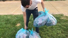 Student under investigation for removing nearly 3,000 US flags from 9/11 display on college campus