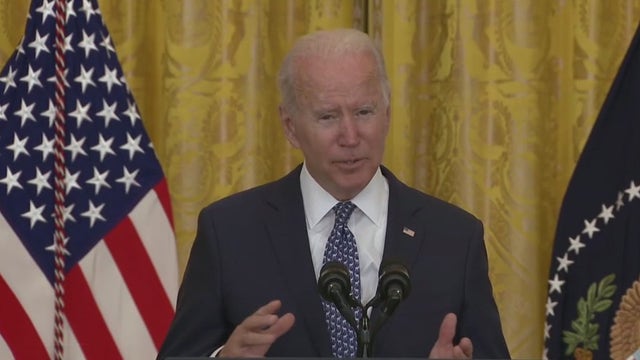 Biden announces plan to increase vaccinations, curb delta variant's spread
