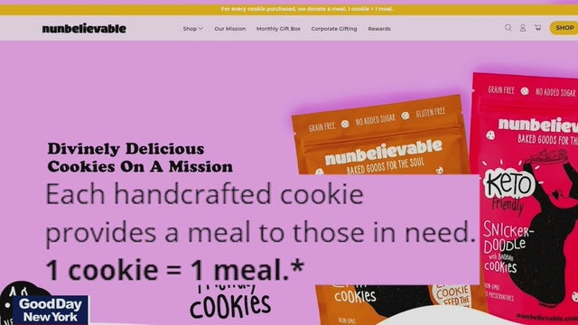 How buying Nunbelievable cookies helps feed more than just you