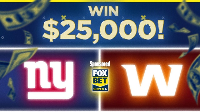 New York Giants vs. Washington: Win $25,000 for free with FOX Super 6