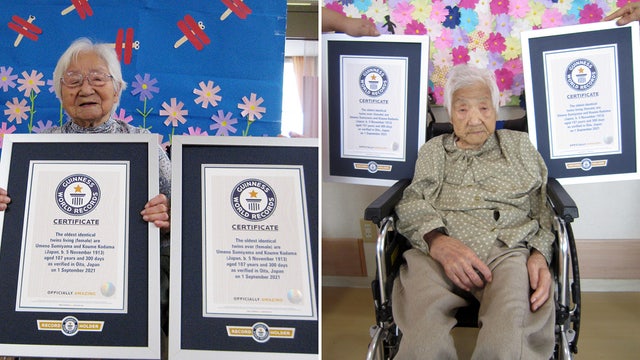 Japanese 107-year-old sisters certified as world’s oldest identical twins