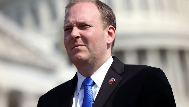 Rep. Lee Zeldin (R-NY) attends a press conference