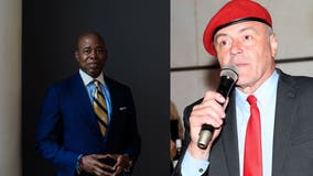 Eric Adams and Curtis Sliwa spar in their first NYC mayoral debate