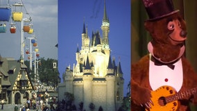 What attractions were open when Magic Kingdom debuted in 1971?
