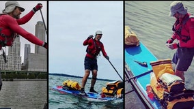 Adventurist describes journey on paddleboard from Buffalo to New York City