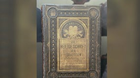 Almost 80 years later, NYC Holocaust survivor reunited with family's lost bible