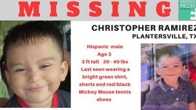 Texas toddler missing after chasing dog into woods