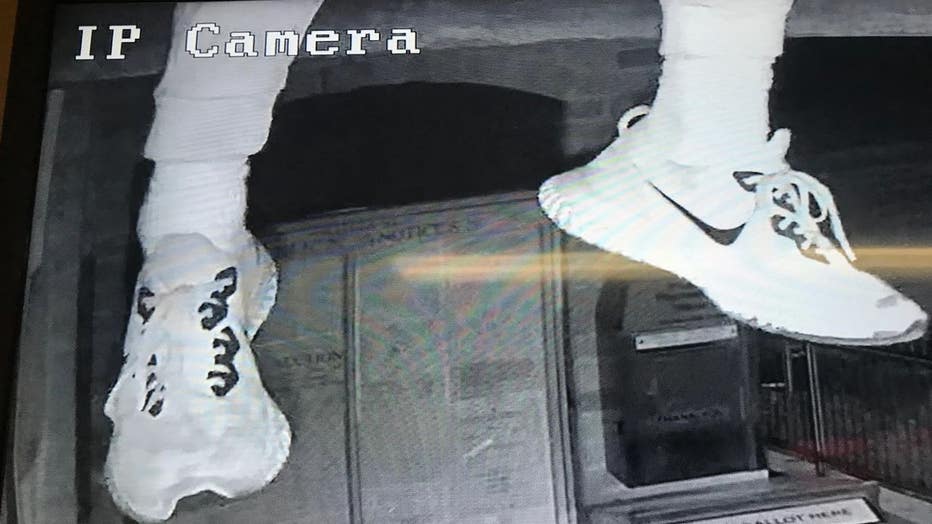 One of the suspects who broke into Willington Town Hall in Connecticut.