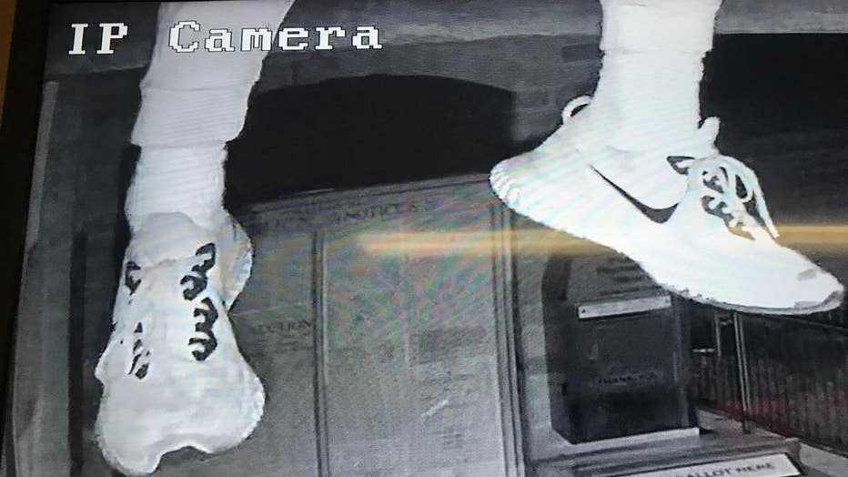 One of the suspects who broke into Willington Town Hall in Connecticut. 