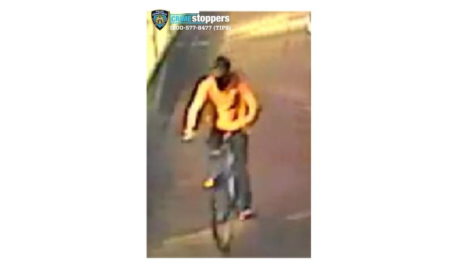The suspect approached an elderly man behind the wheel of a vehicle and threatened him with a knife, said police.