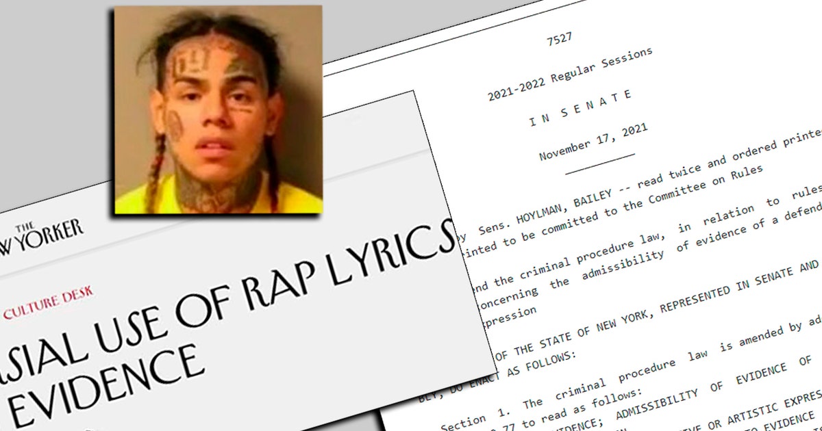 Citing Tekashi 6ix9ine, lawmakers seek limits to using rap lyrics as ...