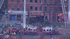 4 firefighters injured in ceiling collapse at Upper East Side blaze