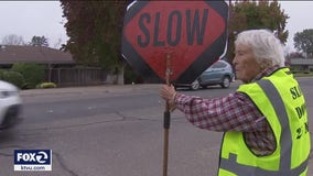 Elderly woman takes matters into own hands to get drivers in Santa Rosa to slow down