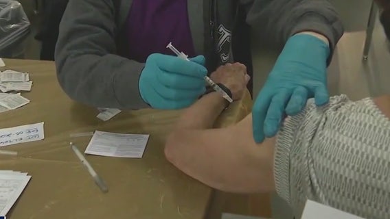 Get vaccinated and tested before holiday gatherings, de Blasio says