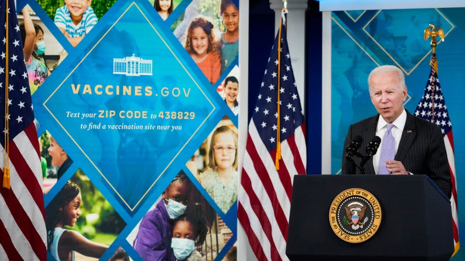 President Biden Delivers Remarks On CDC's Authorization For Children To Receive Covid Vaccinations