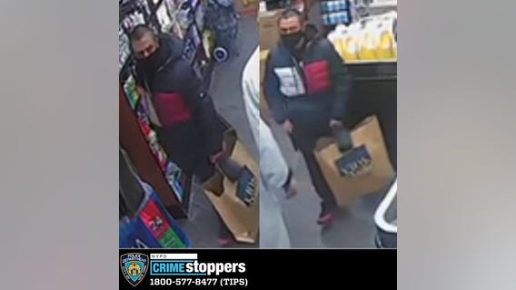 VIDEO: Shoplifter pulls gun on grocery store worker in the Bronx