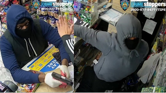 Armed robbers steal $10K in cash, lottery tickets from Brooklyn store