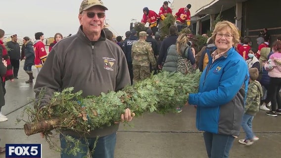 Operation Holiday Cheer: Long Island sends Christmas trees to troops