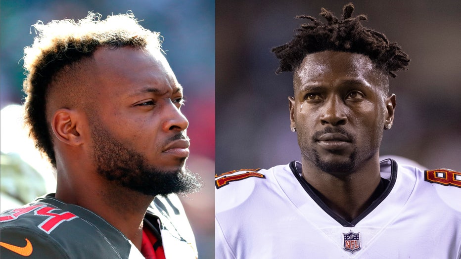 mike edwards antonio brown getty split