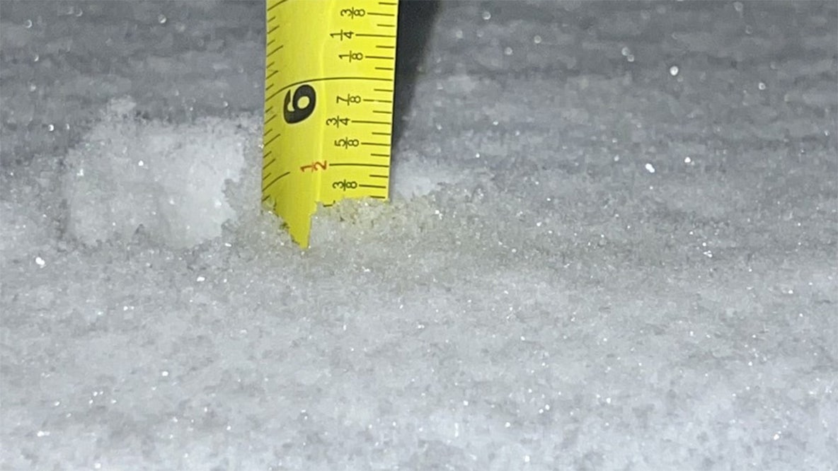 How much snow fell on Sunday? Totals for NYC area