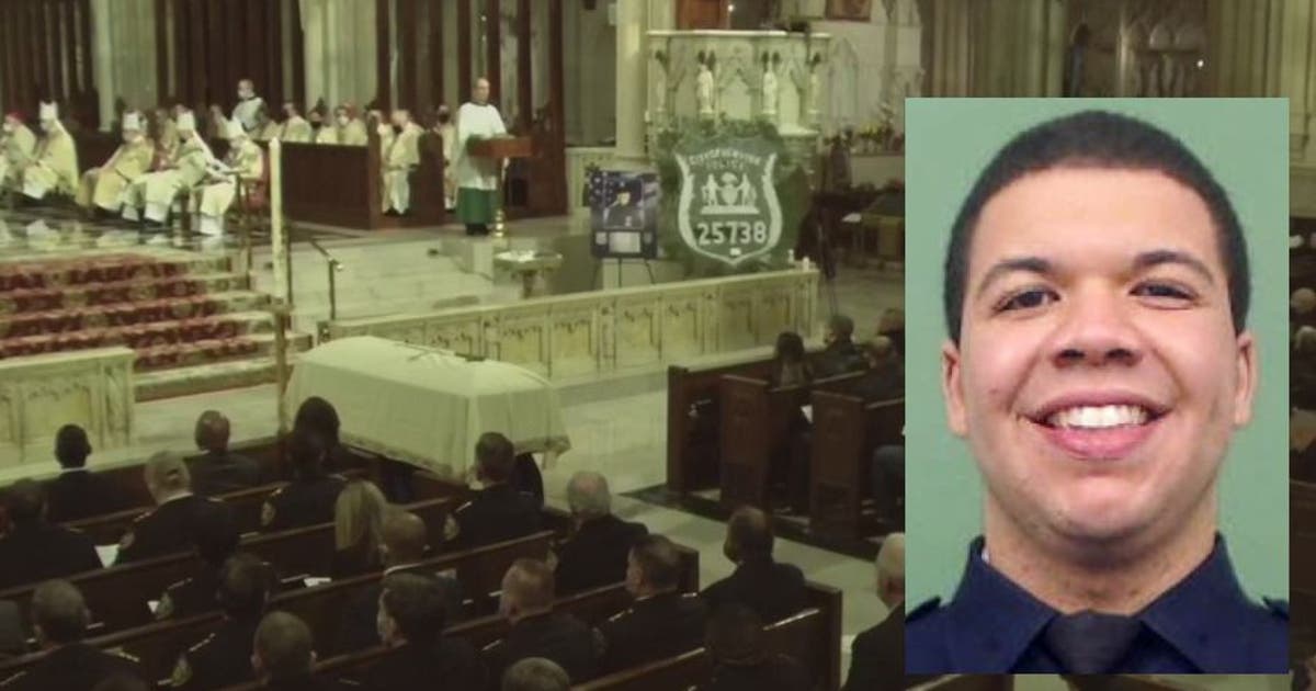 NYPD Officer Jason Rivera funeral service | FOX 5 New York