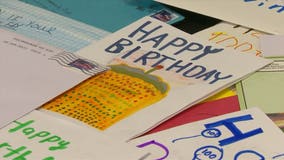 WWII veteran receives hundreds of cards for 100th birthday
