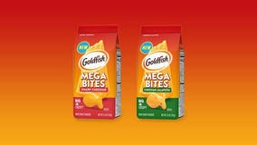Goldfish launches 'Mega Bites' crackers for adults: 'Appeal to all age groups'