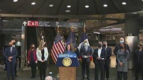Hochul, Adams targeting crime, homelessness on NYC subways