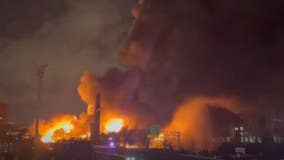NJ chemical plant fire under control, 'catastrophe' averted