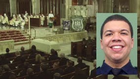 NYPD Officer Jason Rivera funeral service