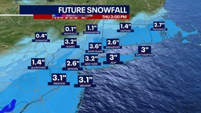 Winter storm drops rain, some snow to NYC region