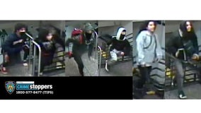 Pack of attackers target man on Manhattan subway train