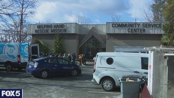 Burst pipes flood newly renovated dining hall at community center