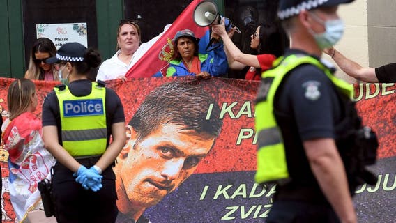 Watch Novak Djokovic's visa deportation hearing live from Australia