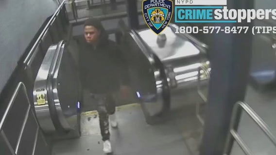 Man pushed onto NYC subway tracks, video released of suspect