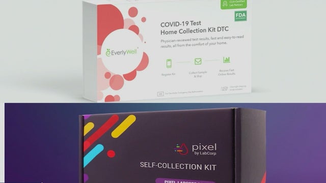 At-home COVID tests flying off the shelves at pharmacies