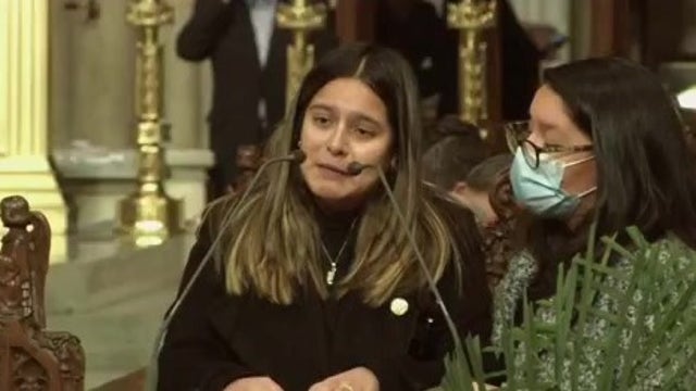 Emotional widow of Det. Rivera recounts day of shooting "it might be the last ride I give you"