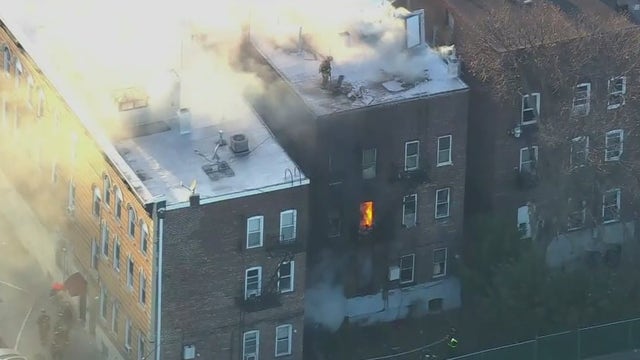 NJ apartment fire leaves 5 hospitalized, 2 are children
